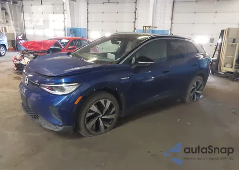 2021 Volkswagen Id.4 1St Edition из США, поврежденный, VIN WVGDMPE26MP023199